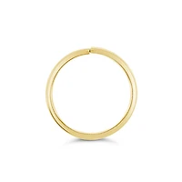 Gold Plated Sterling Silver Plain 8 mm Nose Hoop 134990