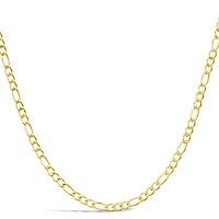Stainless Steel 2mm Figaro Gold Chain 146580-583-586
