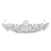 Bridal Silver Cubic Zirconia Tiara 145829