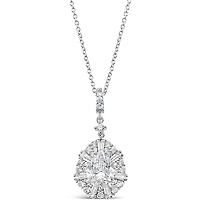 Sterling Silver Cubic Zirconia Necklace