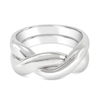 Sterling Silver Twist Ring 152324
