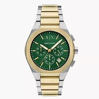 Armani Exchange Chronograph Two-Tone Stainless Steel Watch 153228