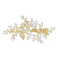 Bridal Leaf Wire Gold Hairclip 152417