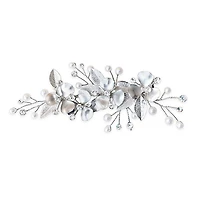 Silver Flower Hair Clip 137585