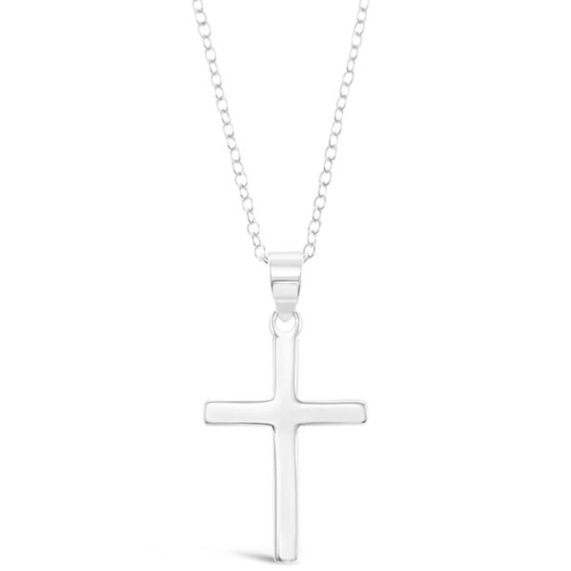 Sterling Silver Cross Necklace 146454