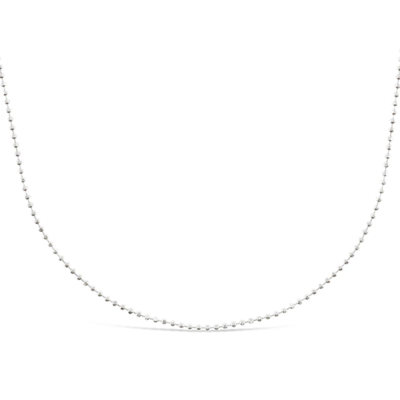 Sterling Silver Bead Chain 110910