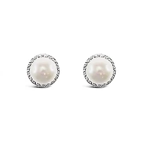 Bridal Silver Cubic Zirconia Earrings 149304