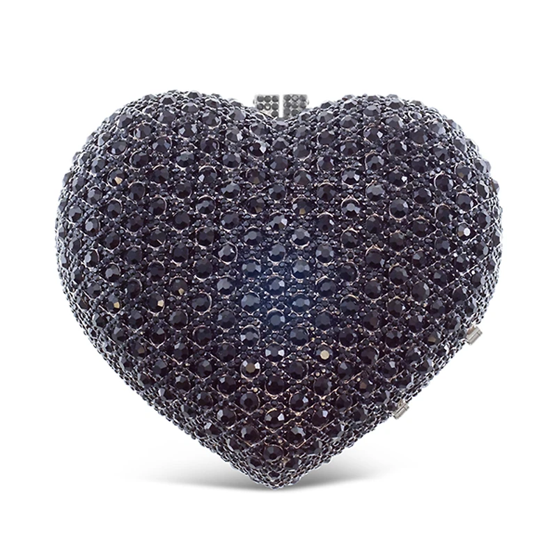 Crystal Heart Handbag Clutch 151723