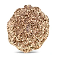 Crystal Rose Handbag Clutch