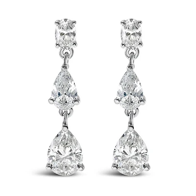 Sterling Silver Cubic Zirconia Earrings 145743