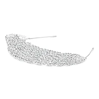 Bridal Silver Cubic Zirconia Tiara