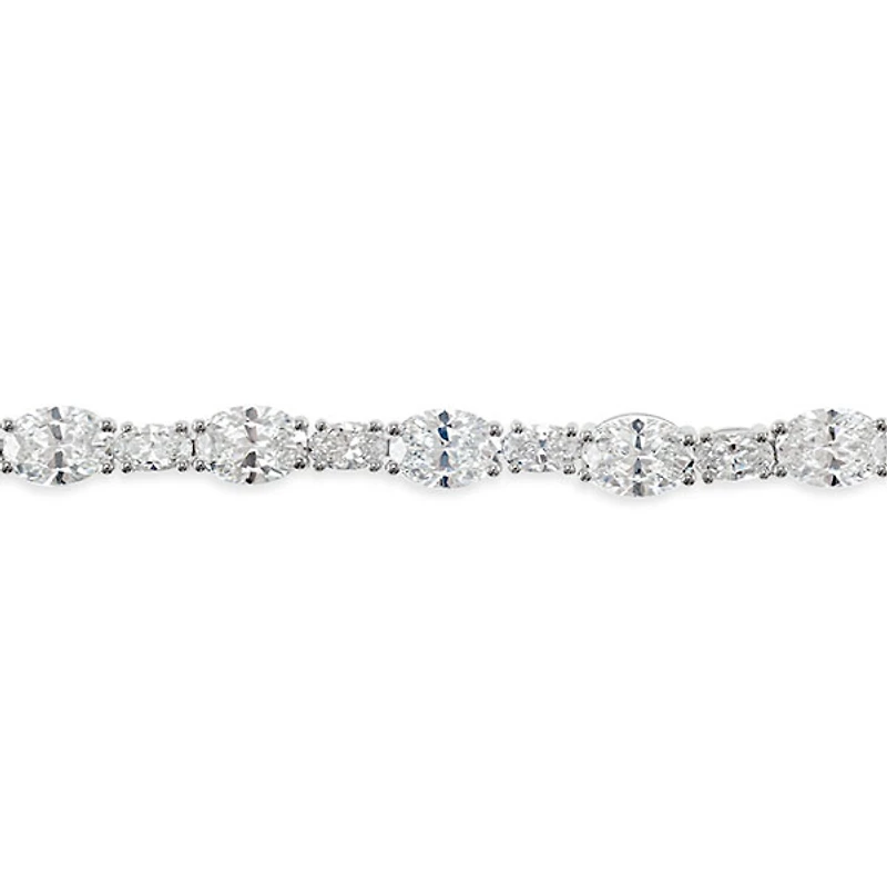 Sterling Silver Cubic Zirconia Tennis Bracelet 144940