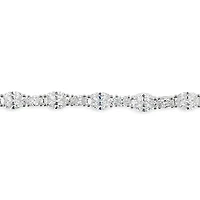 Sterling Silver Cubic Zirconia Tennis Bracelet 144940