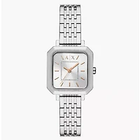 Armani Exchange Three-Hand Stainless Steel Watch 153657