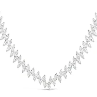 Bridal Silver  Cubic Zirconia Necklace  149296