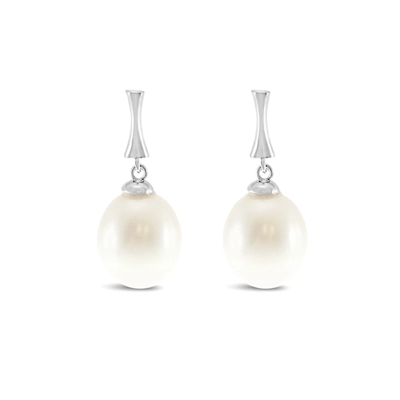 Sterling Silver Pearl Earrings 152282