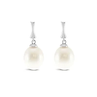 Sterling Silver Pearl Earrings 152282