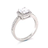 Sterling Silver Cubic Zirconia Ring