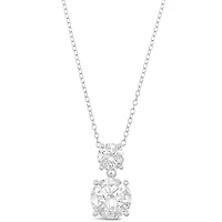 Sterling Silver Cubic Zirconia Necklace 152730