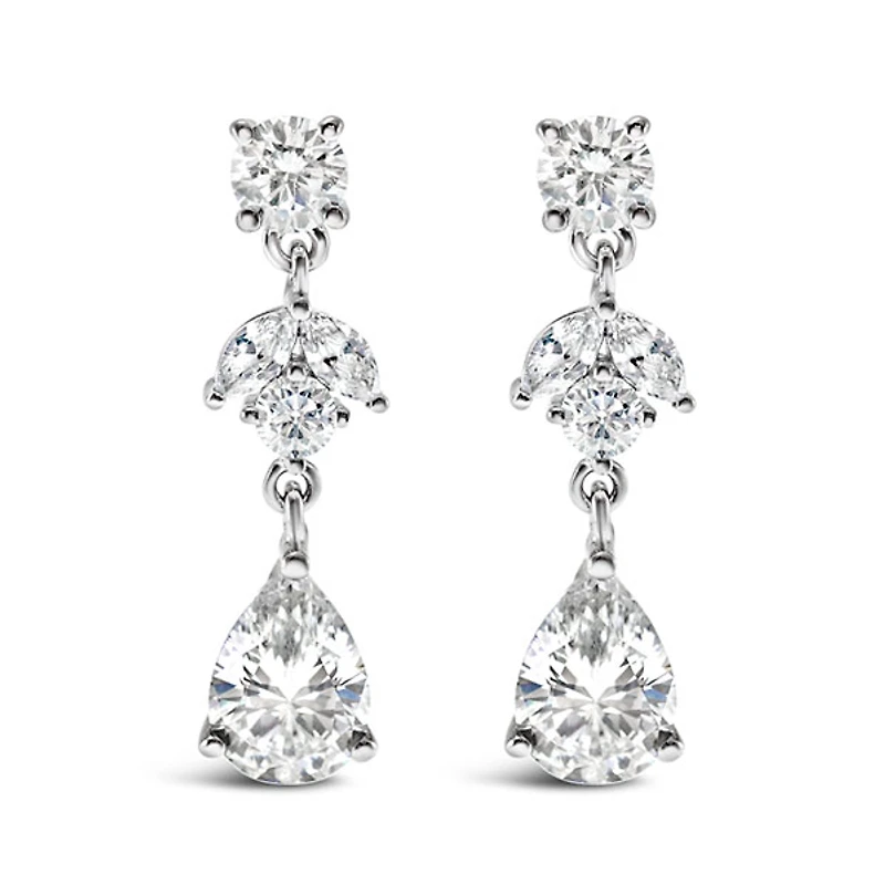 Sterling Silver Cubic Zirconia Earrings 145745
