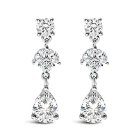 Sterling Silver Cubic Zirconia Earrings 145745