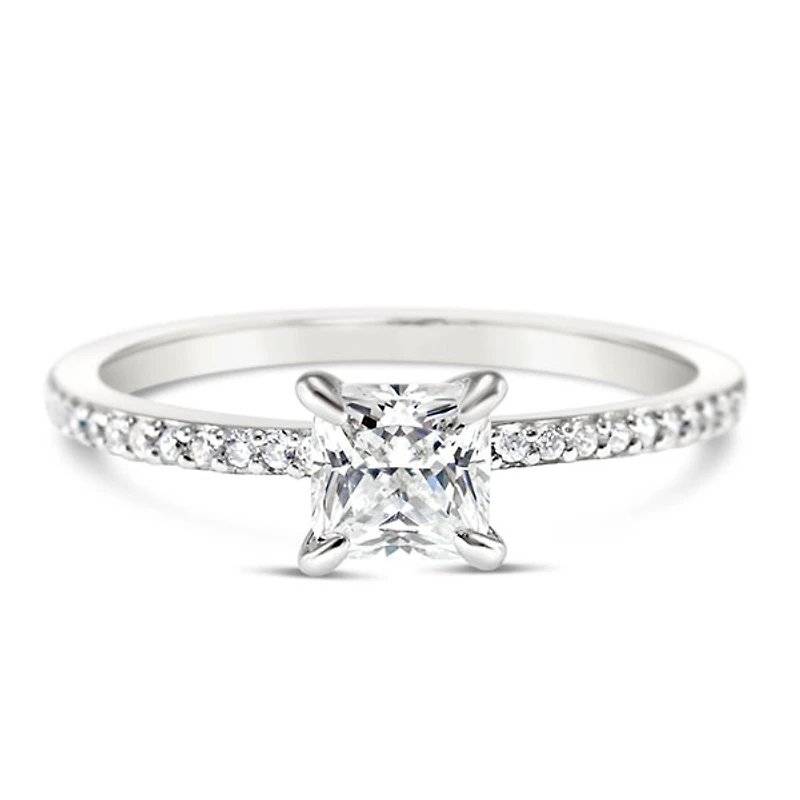 Sterling Silver Cubic Zirconia Ring