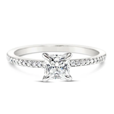 Sterling Silver Cubic Zirconia Ring