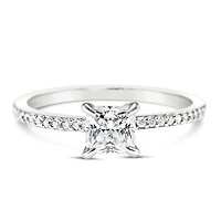 Sterling Silver Cubic Zirconia Ring