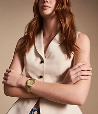 Fossil Scarlette Two Tone Stainless Steel Watch151792