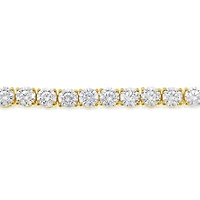 Fashion  Gold Cubic Zirconia Tennis Bracelet 142295