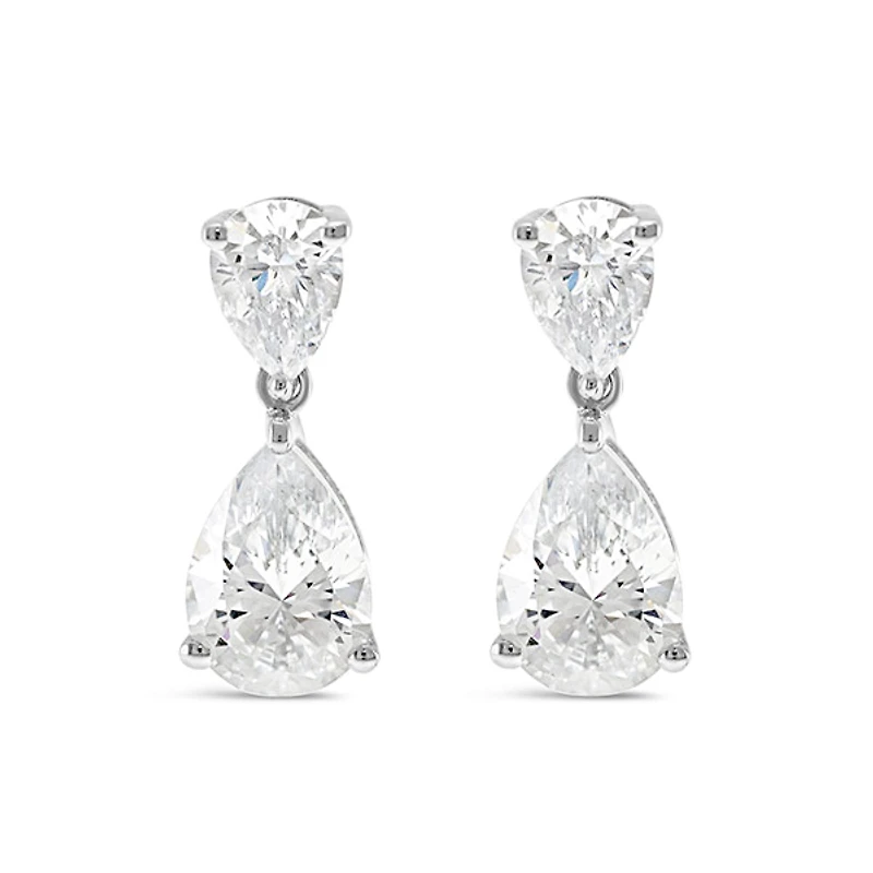 Sterling Silver Cubic Zirconia Earrings