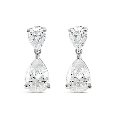 Sterling Silver Cubic Zirconia Earrings