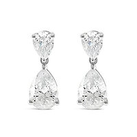 Sterling Silver Cubic Zirconia Earrings