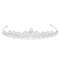 Bridal Silver Cubic Zirconia Tiara