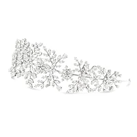 Bridal Silver Cubic Zirconia Headband