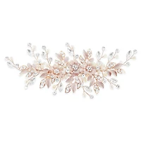 Bridal Flower Wire Rosegold Hairclip 146378