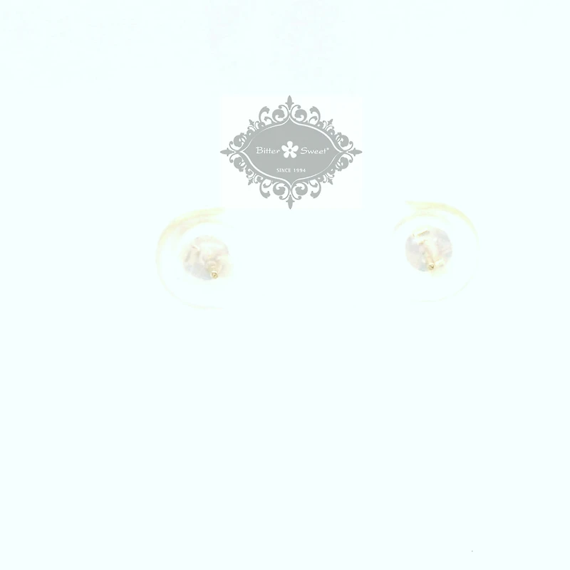 10k Yellow Gold Cubic Zirconia Studs Earrings