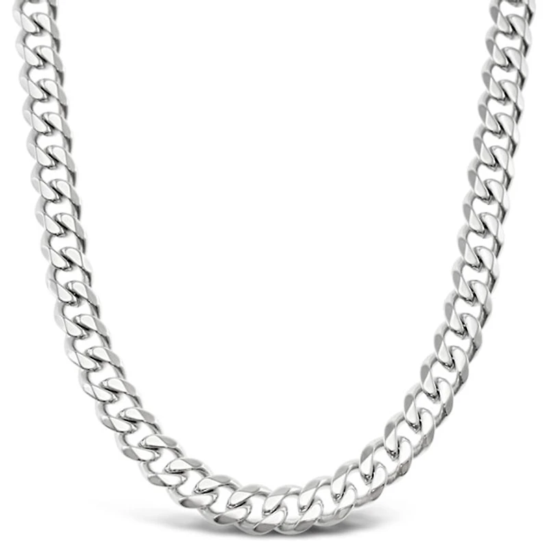 Stainless Steel 7mm Cuban Link Chain 144126
