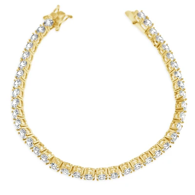 Fashion  Gold Cubic Zirconia Tennis Bracelet 142295