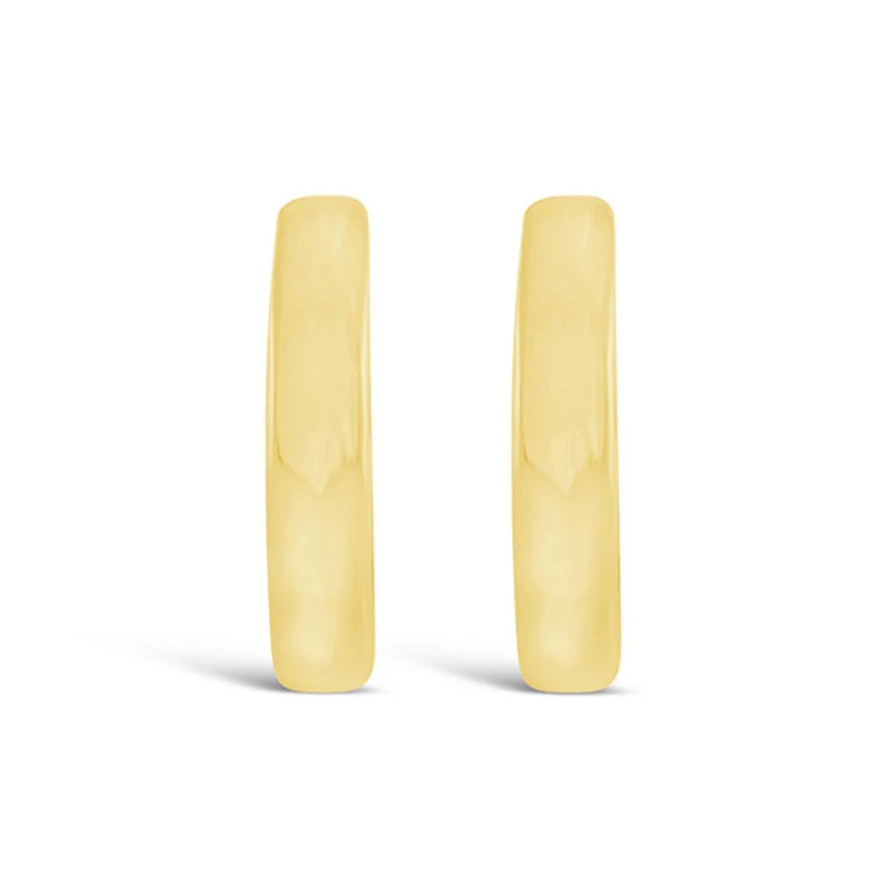 Gold Plated Sterling Silver Huggie Earrings 146428