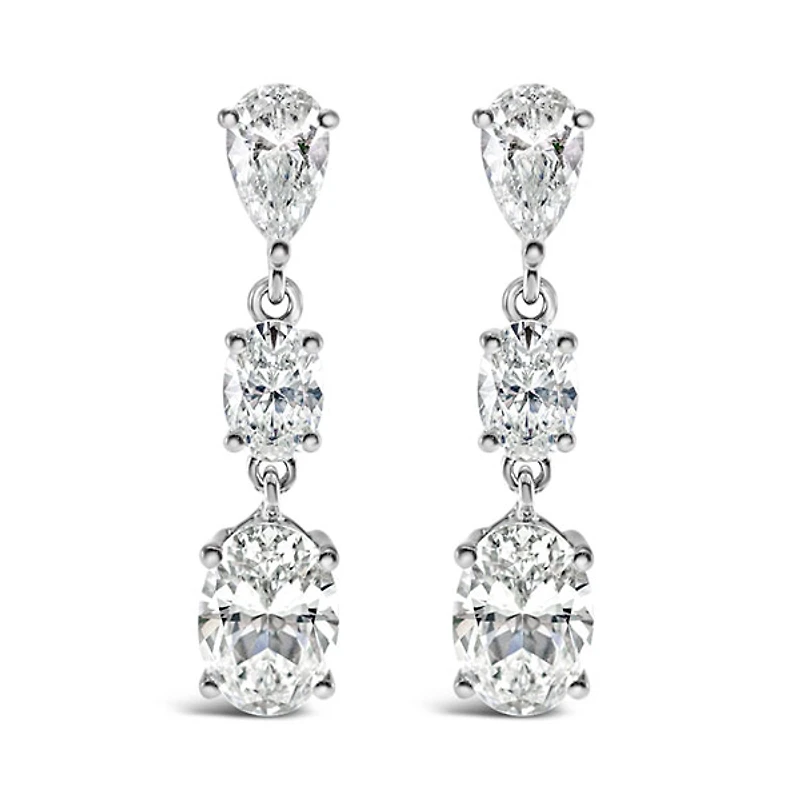 Sterling Silver Cubic Zirconia Earrings 145744