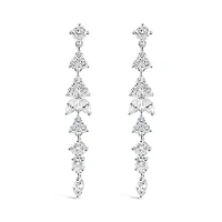 Sterling Silver Cubic Zirconia Earrings 151262
