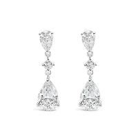Sterling Silver Cubic Zirconia Earrings 151260