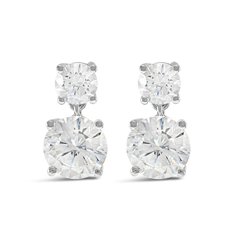 Sterling Silver Cubic Zirconia Earrings