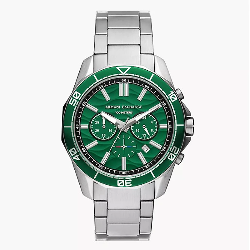 Armani Exchange Chronograph Stainless Steel Watch