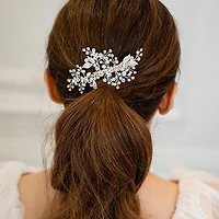 Bridal Leaf Wire Hairclip 146384