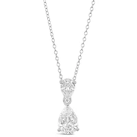 Sterling Silver Cubic Zirconia Necklace 152732