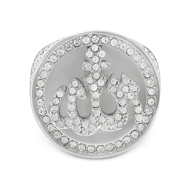 Men's Stainless Steel Cubic Zirconia Ring 143022S