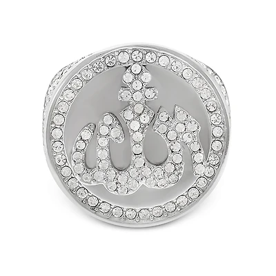 Men's Stainless Steel Cubic Zirconia Ring 143022S