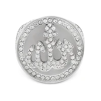 Men's Stainless Steel Cubic Zirconia Ring 143022S